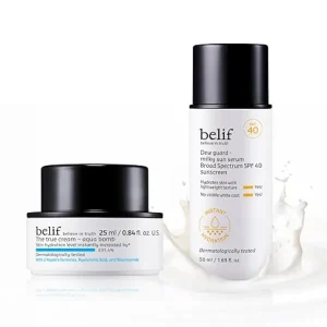 Skincare Set Lightweight Gel Cream Moisturiser