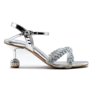 Silver Bridal Sandal